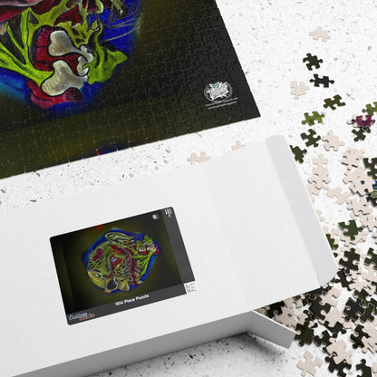 Zombie King of the Dead - Puzzle — Jewel-Toned Glossy Art (110/252/520/1014 pcs)