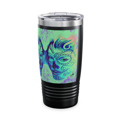 TWINS - 20oz Ringneck Tumbler — Double-Wall Insulated Travel Mug