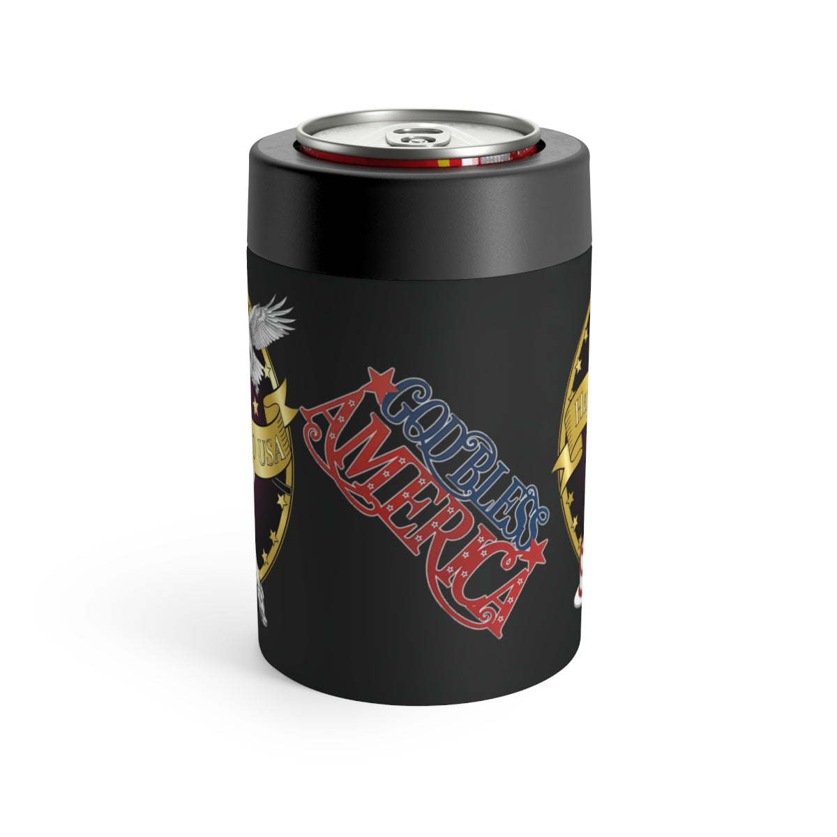 Liberty Lady 'Happy Birthday America' Can Holder — Insulated 12oz Cooler