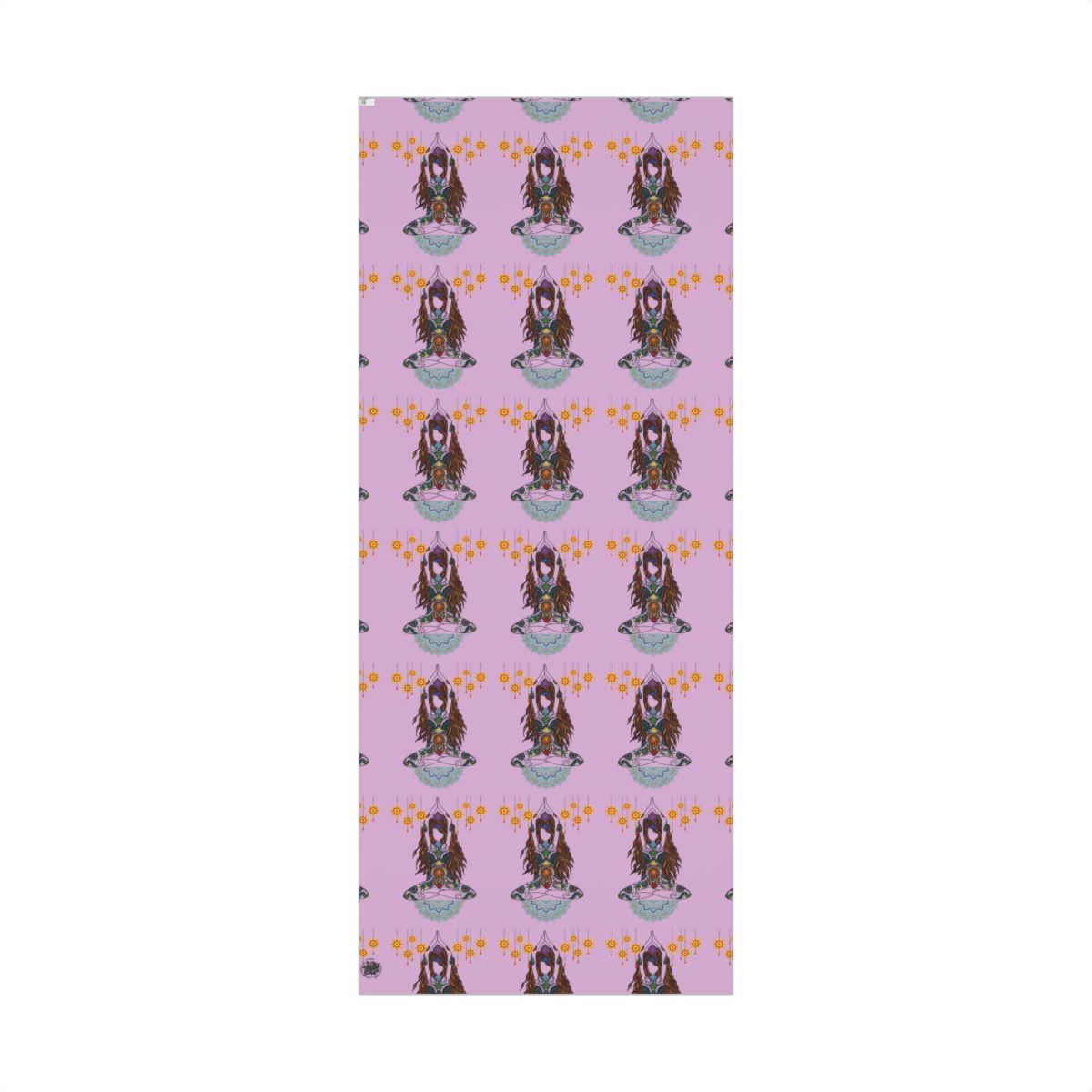 Yoga Goddess Meditation Lotus Mandala - Gift Wrapping Paper