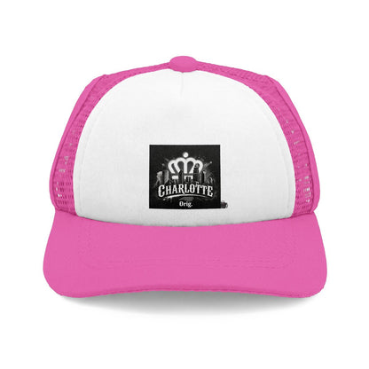 Dog Trucker Hat — "Charlotte" Original Graphic Foam Cap