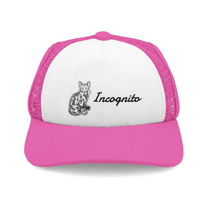 Dog Trucker Hat - Incognito Tattooed Cat