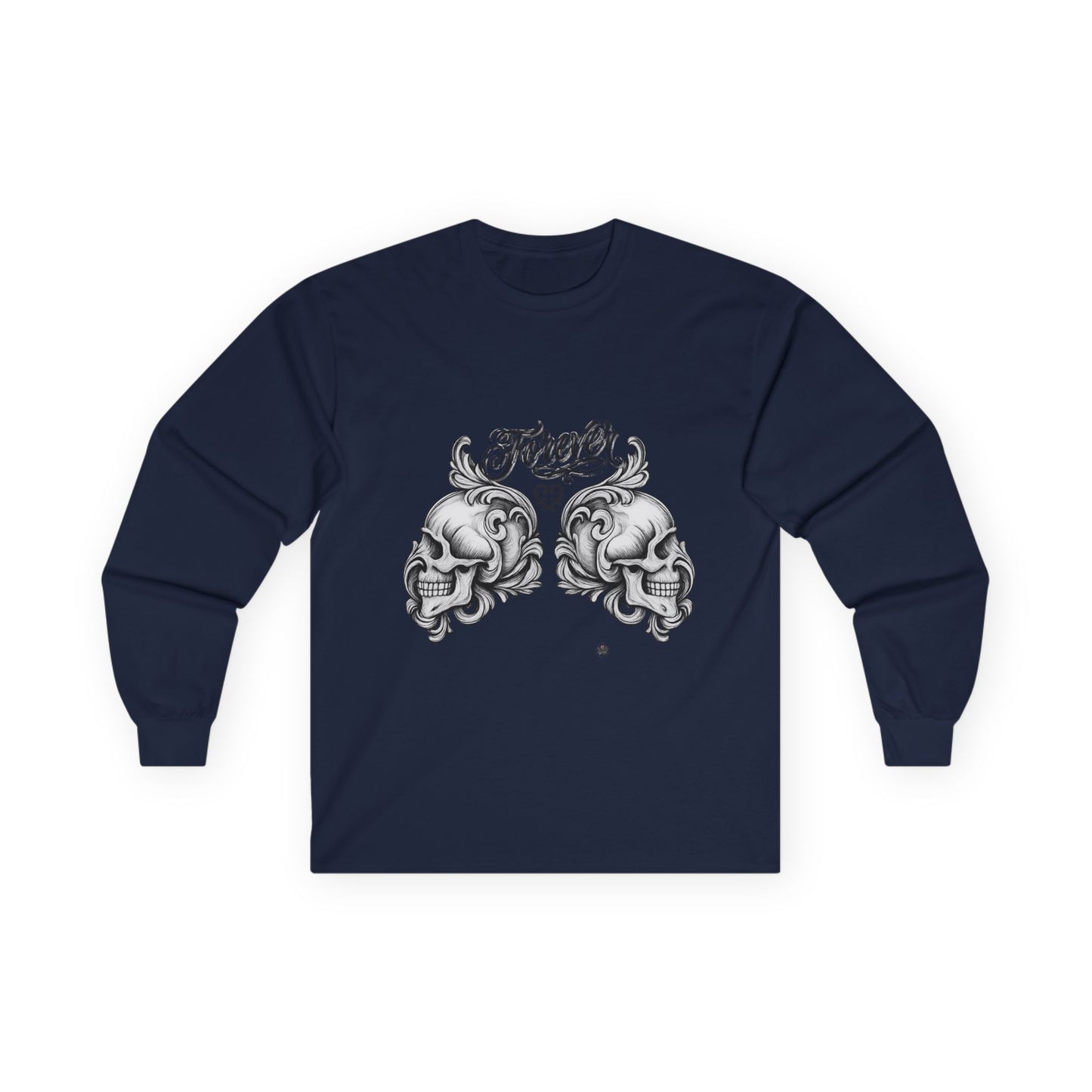 Forever Love Long Sleeve — Skull Duo Graphic Tee