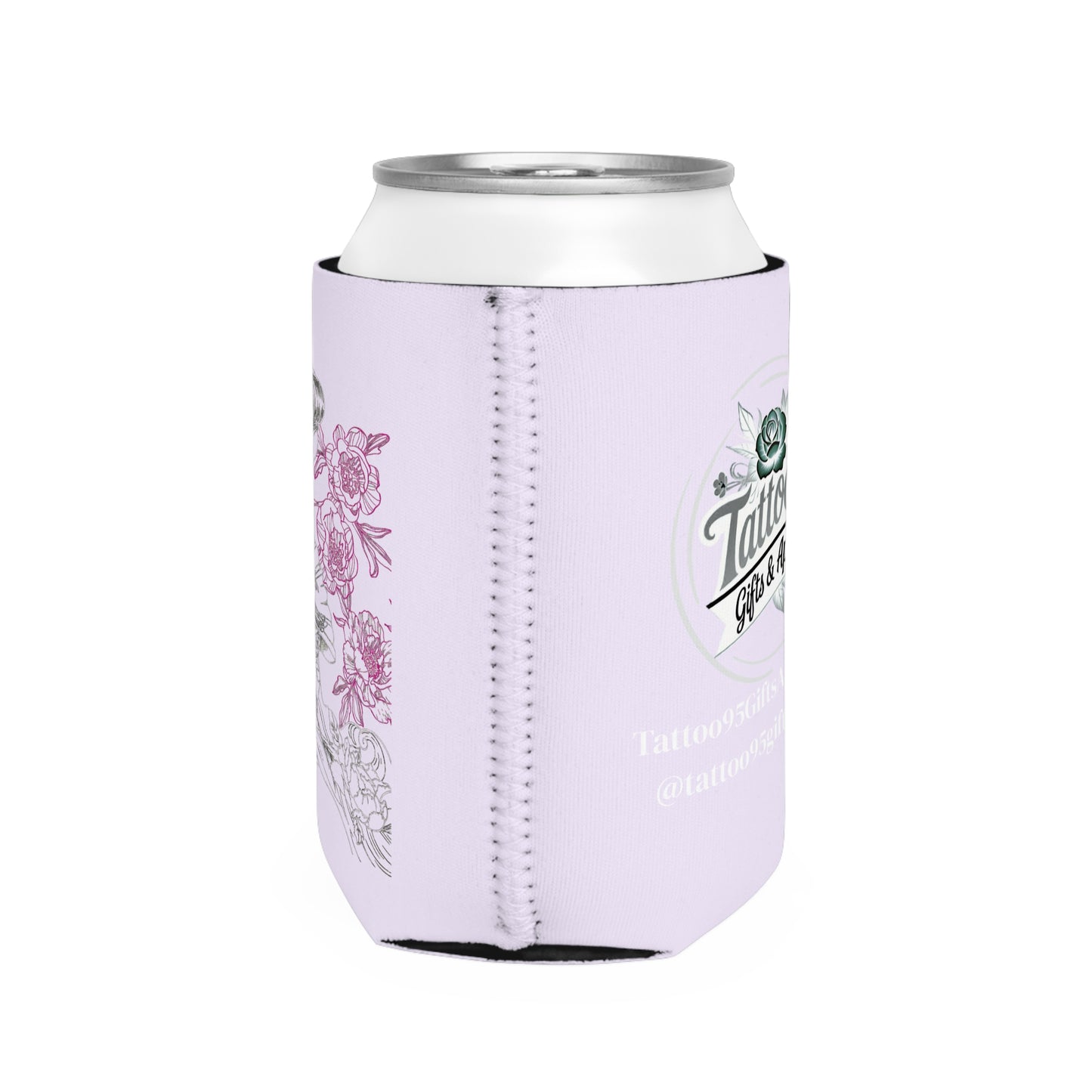 Flowing Geisha Tattoo - Can Cooler Sleeve