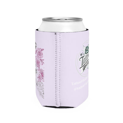 Flowing Geisha Tattoo - Can Cooler Sleeve