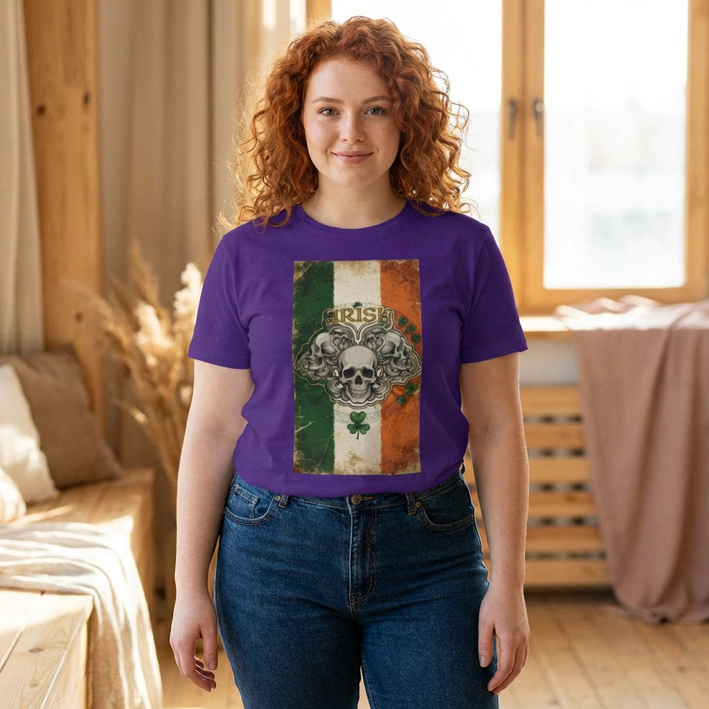 Irish Strong Vintage Tee — "May The Road Rise Up"