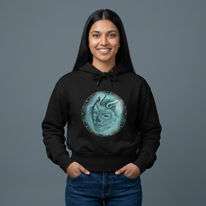 Beautiful Face - Crop Hoodie Sweatshirt (4 colors)
