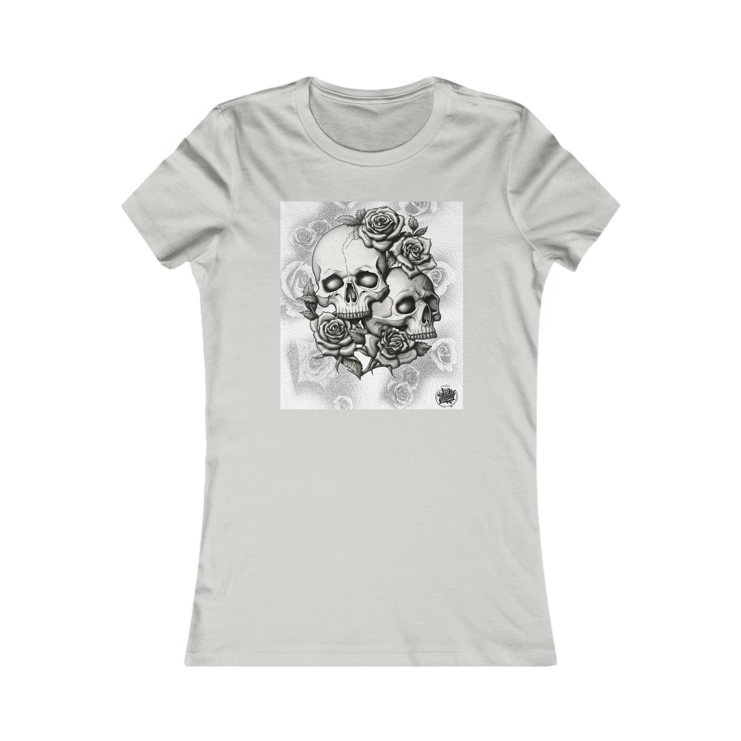 Roses Skull Pair - Ladies Tee (S-2XL)