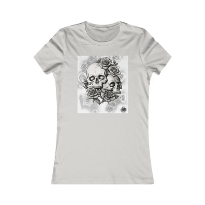 Roses Skull Pair - Ladies Tee (S-2XL)