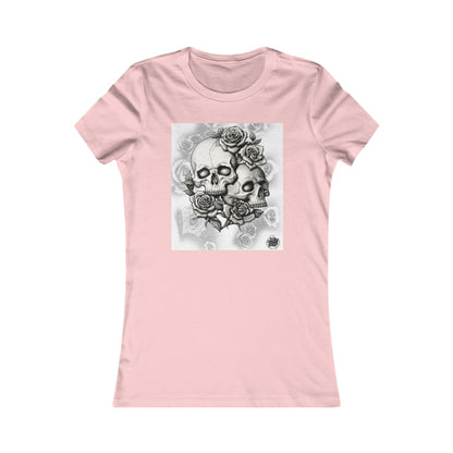 Roses Skull Pair - Ladies Tee (S-2XL)