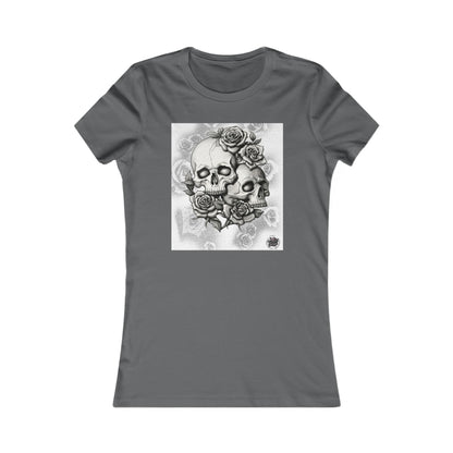 Roses Skull Pair - Ladies Tee (S-2XL)