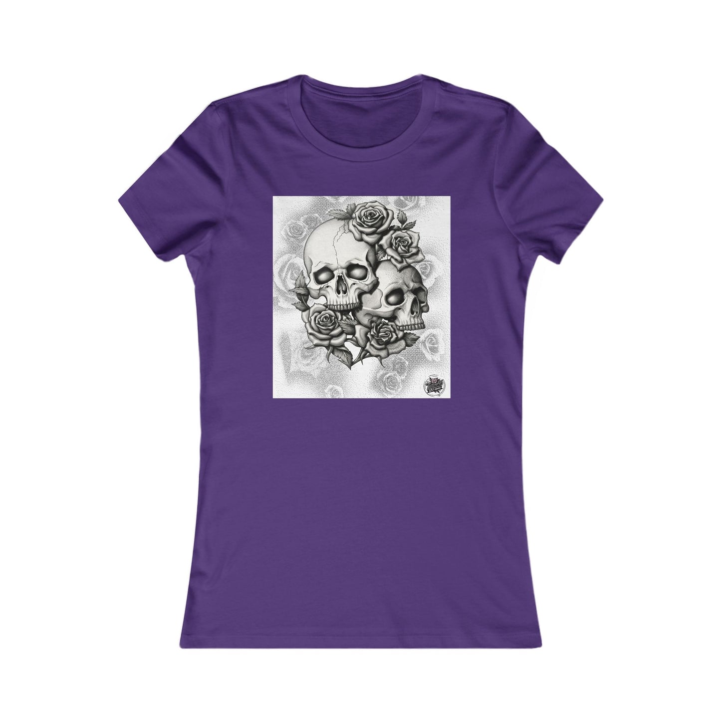 Roses Skull Pair - Ladies Tee (S-2XL)