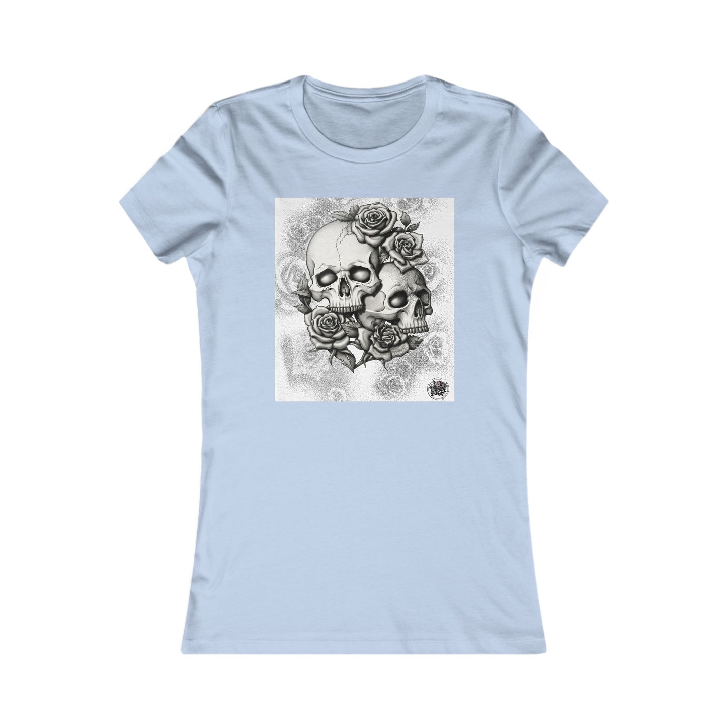Roses Skull Pair - Ladies Tee (S-2XL)