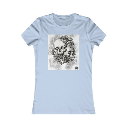Roses Skull Pair - Ladies Tee (S-2XL)