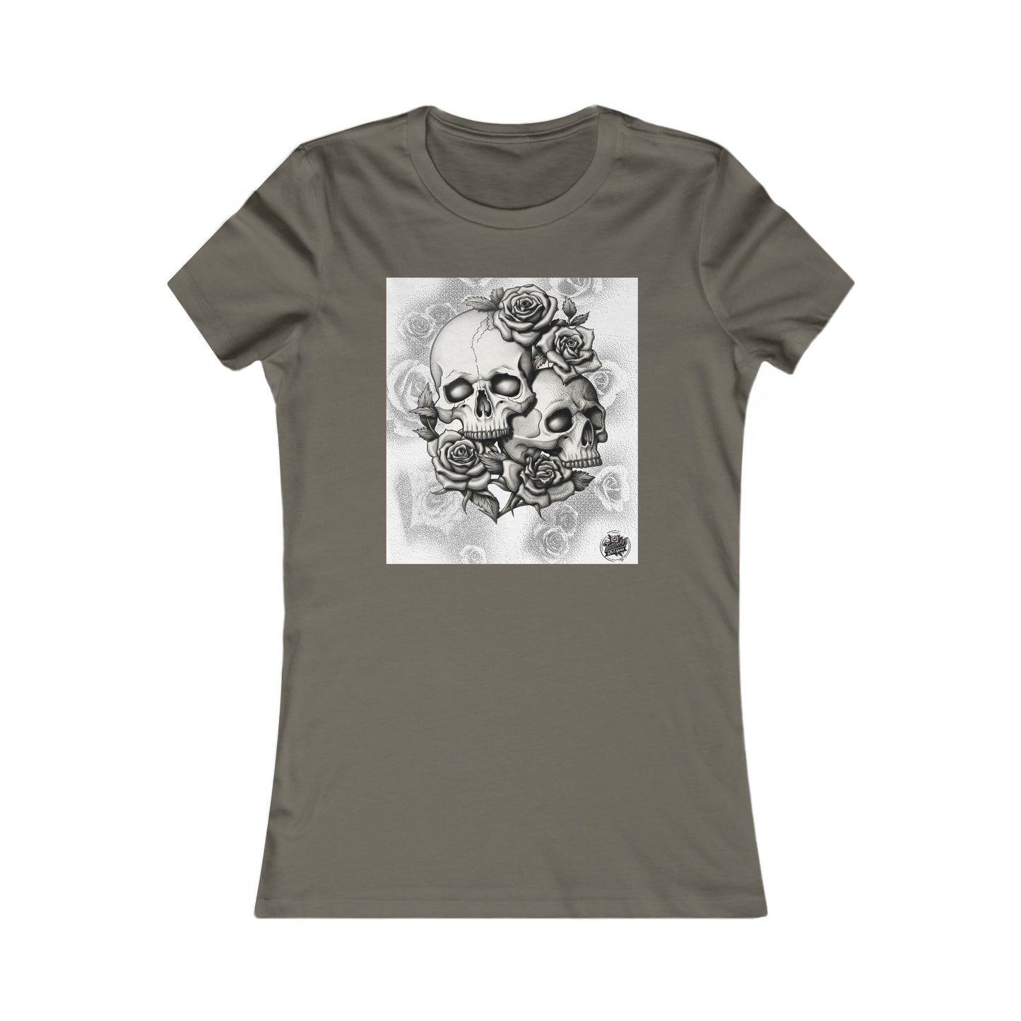 Roses Skull Pair - Ladies Tee (S-2XL)