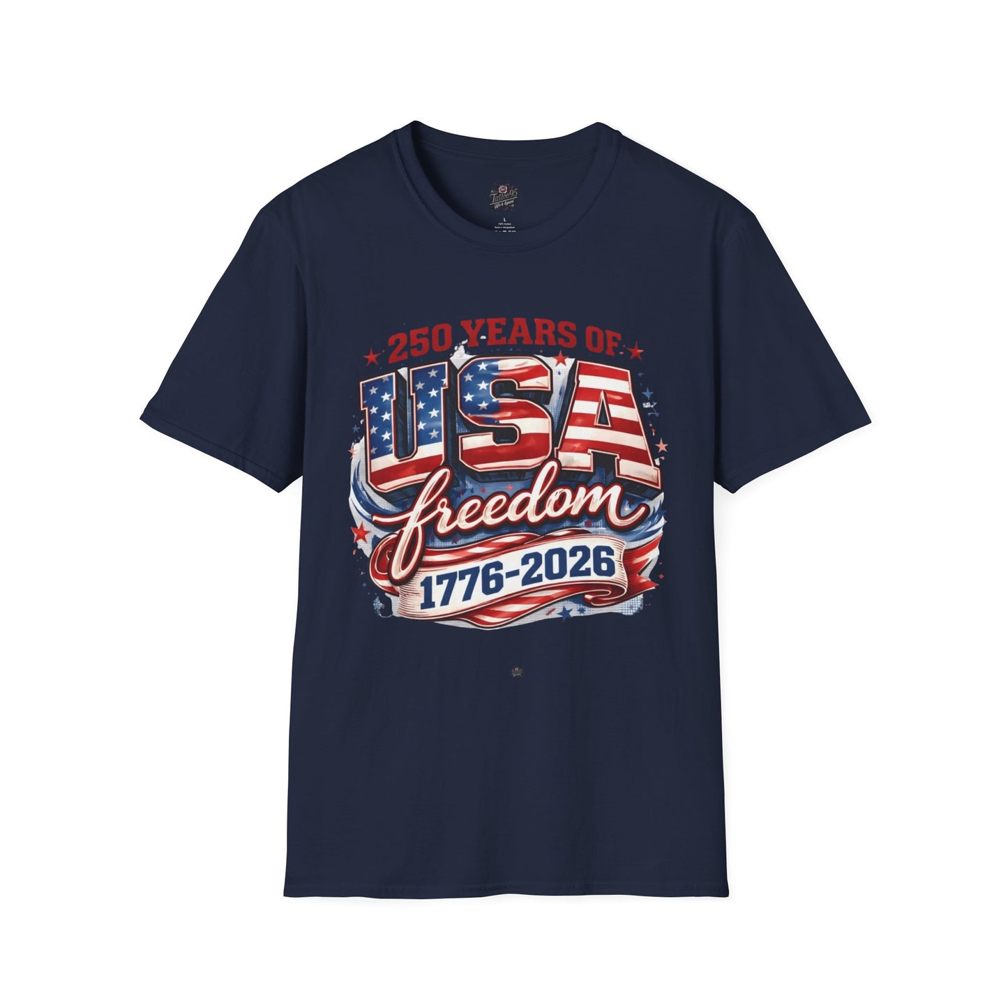 250 Years of Freedom - Happy Birthday America Unisex Tshirt, tees for women and men