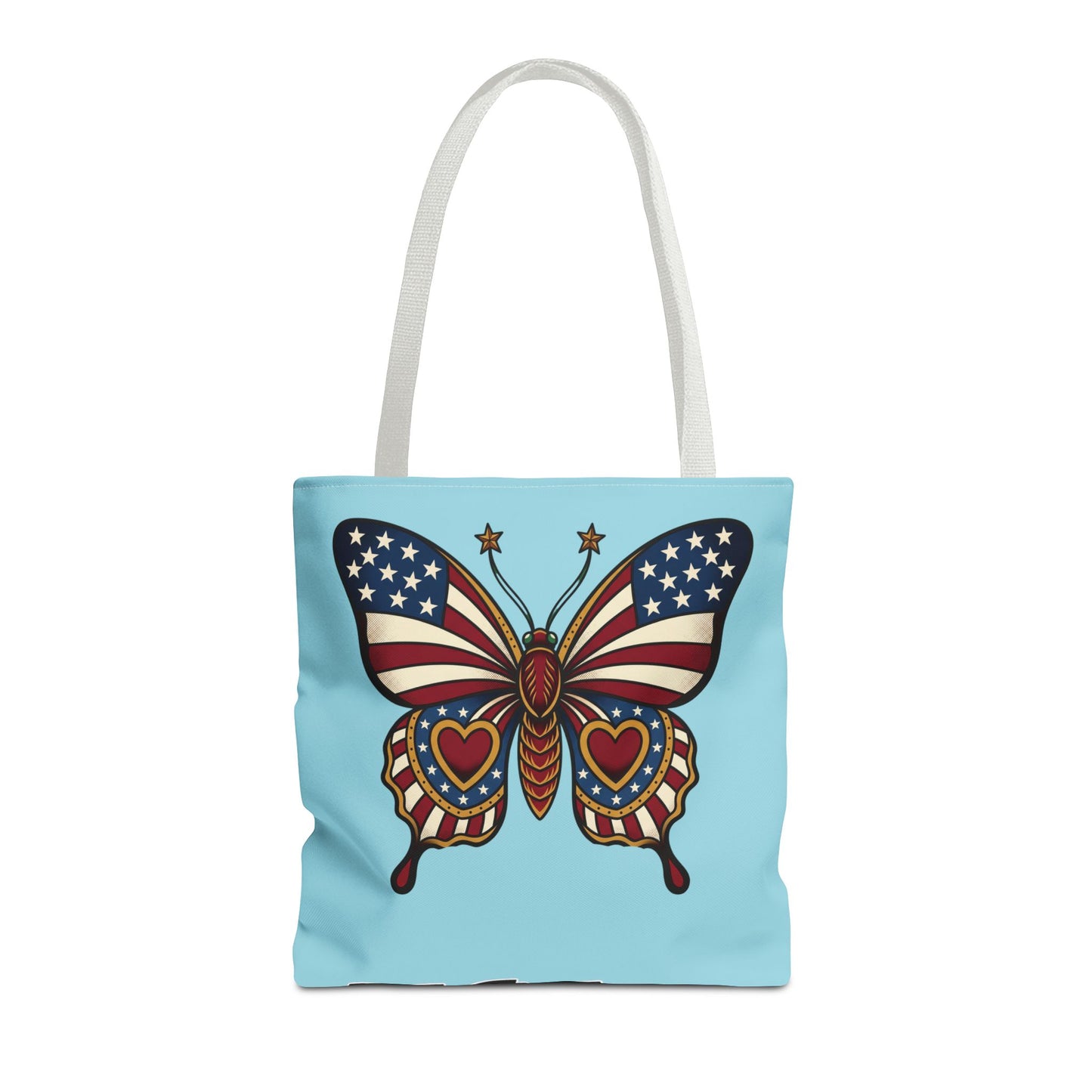 Butterflies Are Free Patriotic Celebration Tote Bag