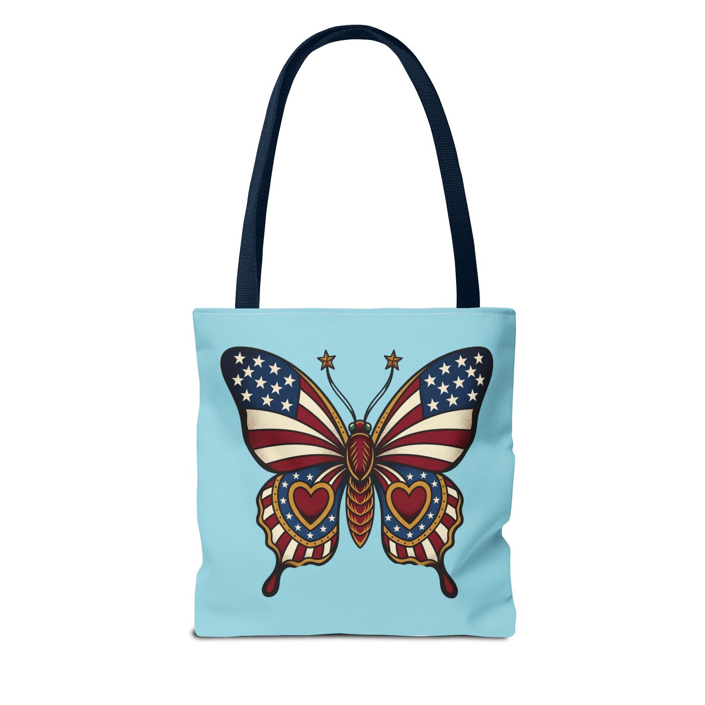 Butterflies Are Free Patriotic Celebration Tote Bag