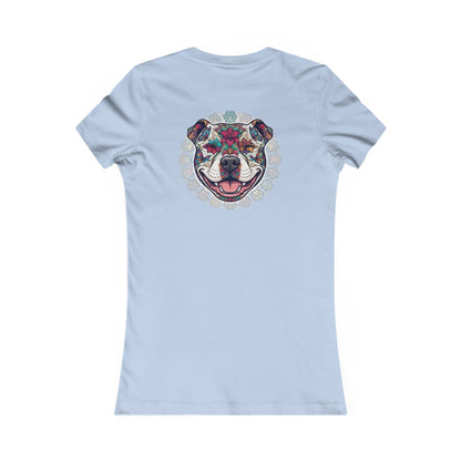 Butterfly Wishes & Pittie Kisses Artwork - TShirt - Ladies Tee