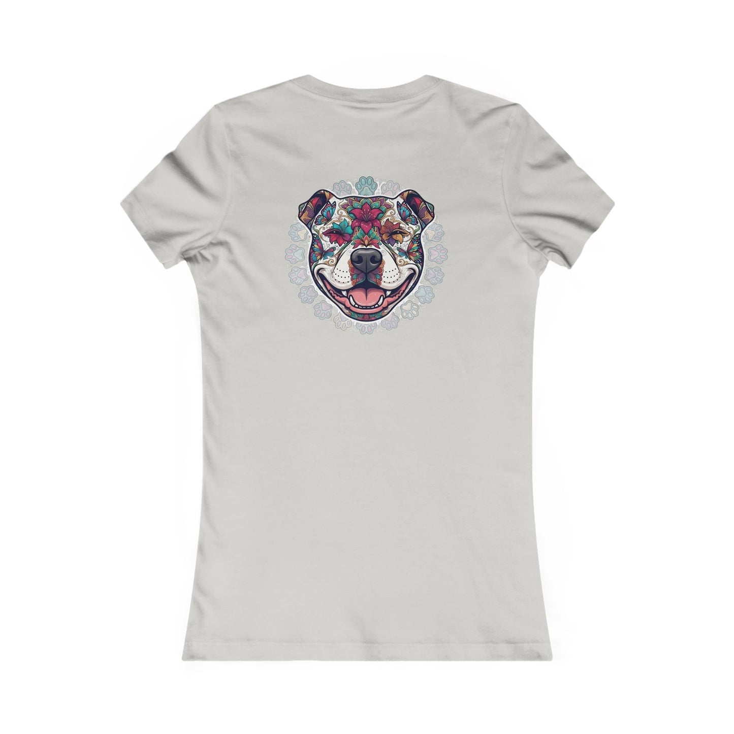 Butterfly Wishes & Pittie Kisses Artwork - TShirt - Ladies Tee