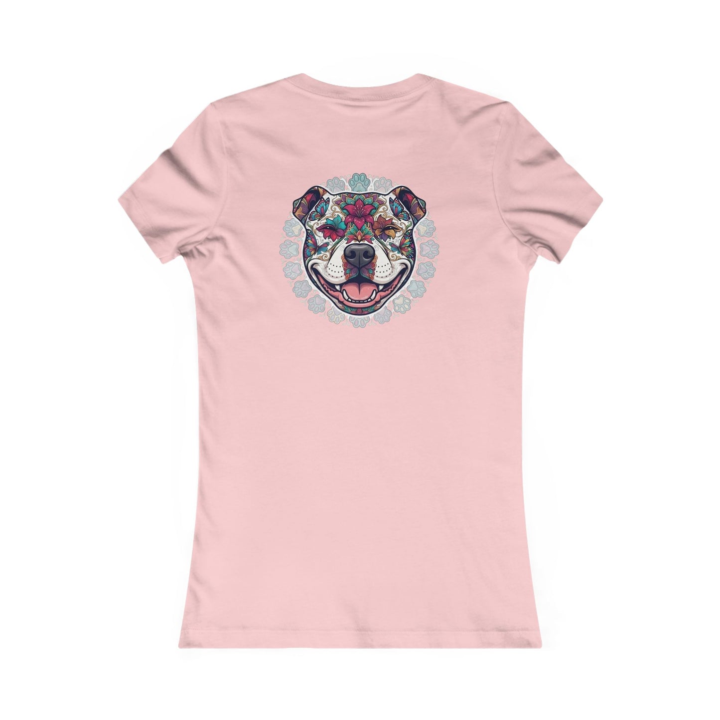 Butterfly Wishes & Pittie Kisses Artwork - TShirt - Ladies Tee