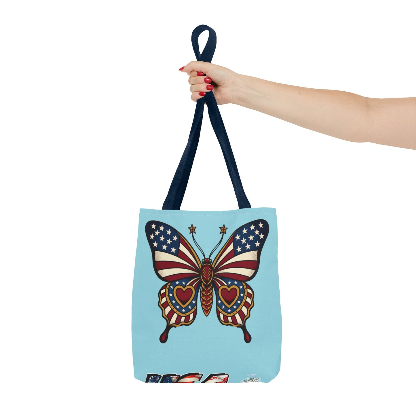 Butterflies Are Free Patriotic Celebration Tote Bag