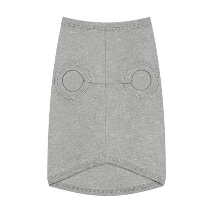 Incognito Tattoo Cat Pet Tank Top — Funny 'Incognito' Graphic Tank for Large Dogs