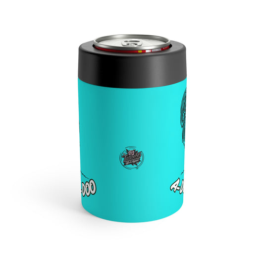 Rooster Tattoo 'A Doodle Doo' Stainless Steel 12oz Can Holder — Insulated Cooler