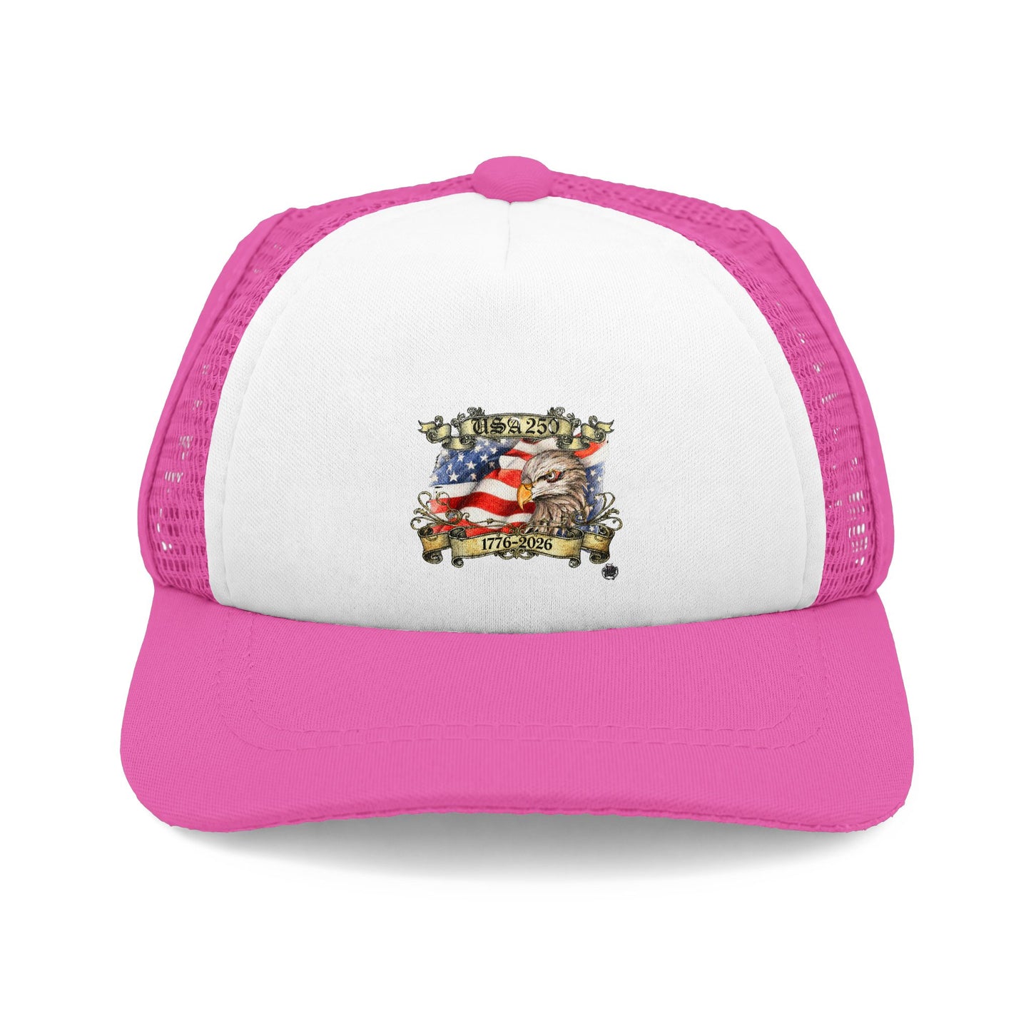 Dog Trucker Hat - Happy 250th Birthday America