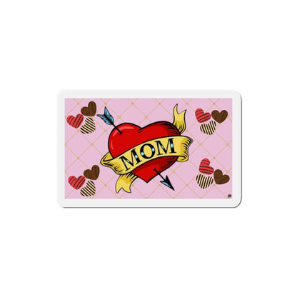 Mom Heart Tattoo Die-Cut Magnet — Mom Tribute