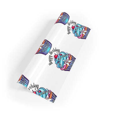 Nikki's Tattoo Studio Collection - Gift Wrapping - HAPPY BIRTHDAY Cupcake