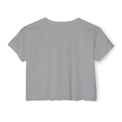 Koi Fish Tattoo - Women's Crop Top — White Festival Cropped T-Shirt