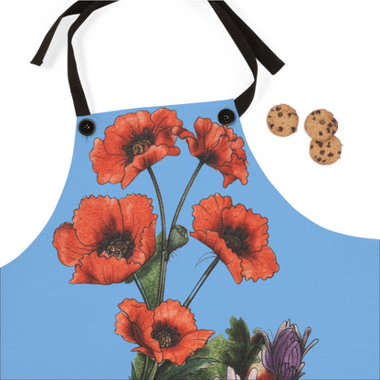 Red Poppy Purple Aster -- Blue Apron