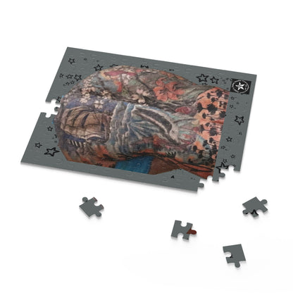 Nikki's Tattoo Studio Collection - Puzzle Game:  Back Tattoo SIZES: 14" x 11", 10" x 8" or 16" x 20"