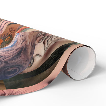 Nikki's Tattoo Studio Collection - Gift Wrapping - Original Tattoo Art Series 2 - Unique Gift Wrap Paper