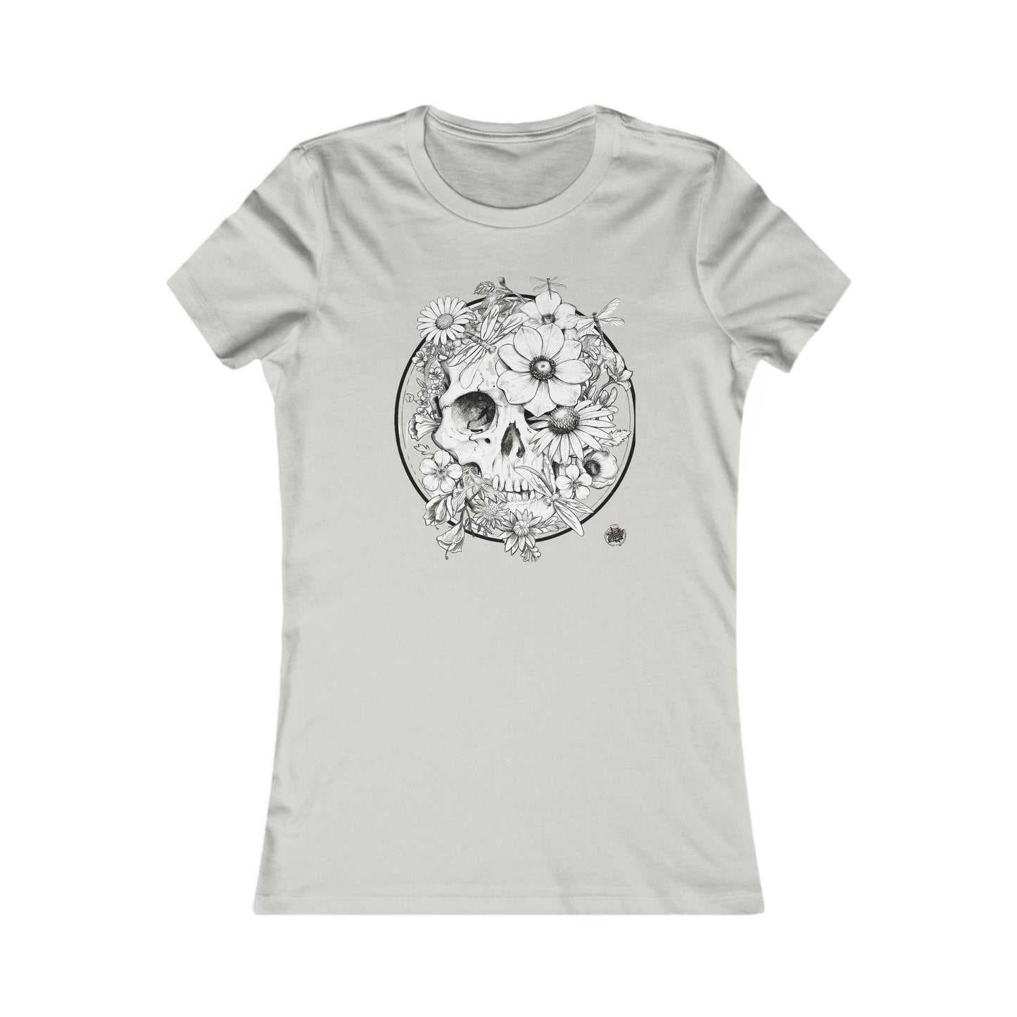 Floral Skull - Ladies Tee (S-2XL)