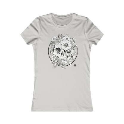 Floral Skull - Ladies Tee (S-2XL)