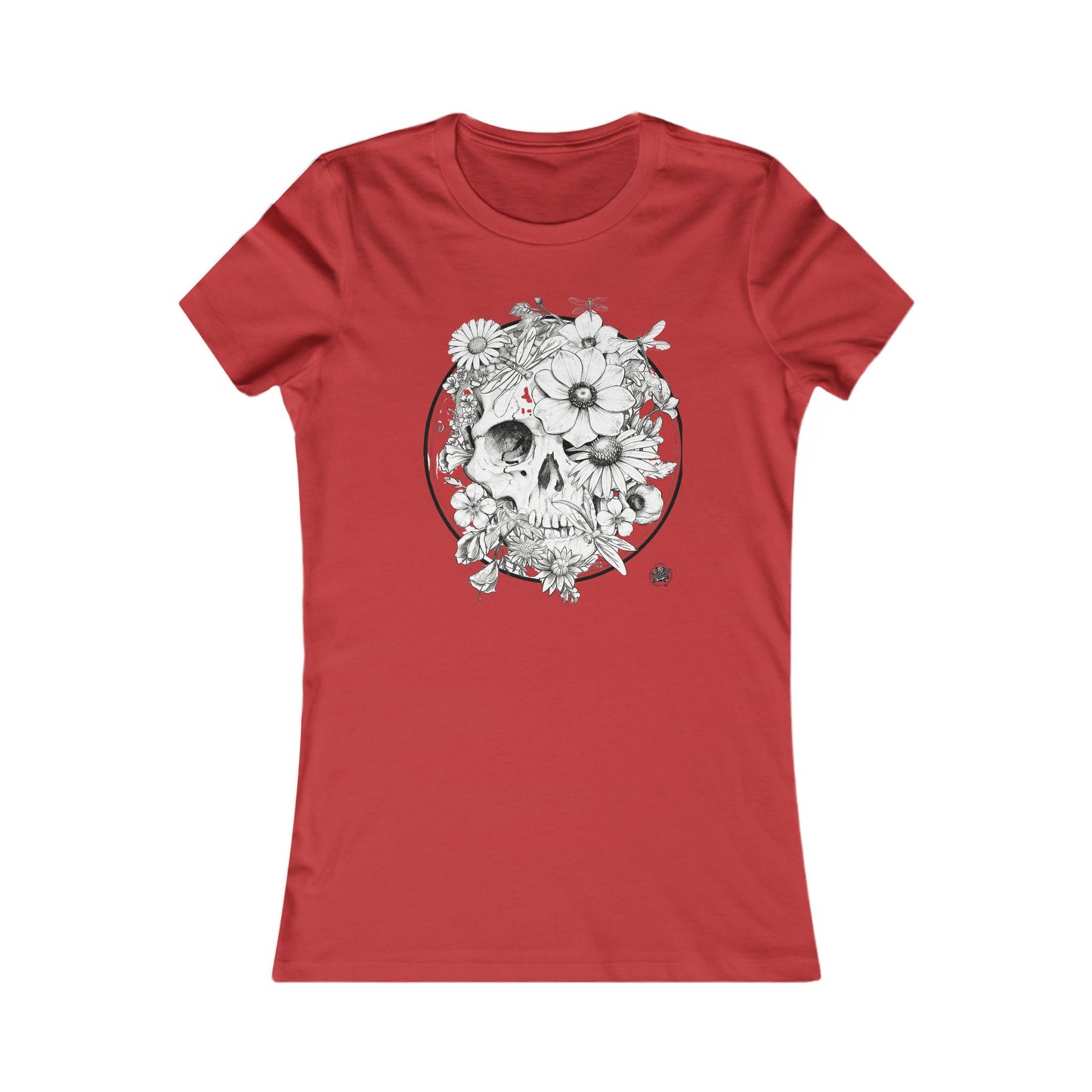 Floral Skull - Ladies Tee (S-2XL)