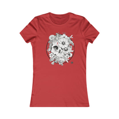 Floral Skull - Ladies Tee (S-2XL)
