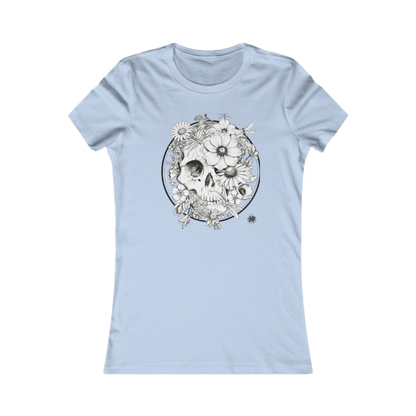 Floral Skull - Ladies Tee (S-2XL)