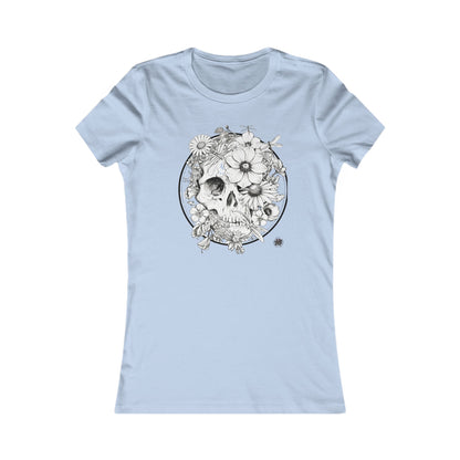 Floral Skull - Ladies Tee (S-2XL)