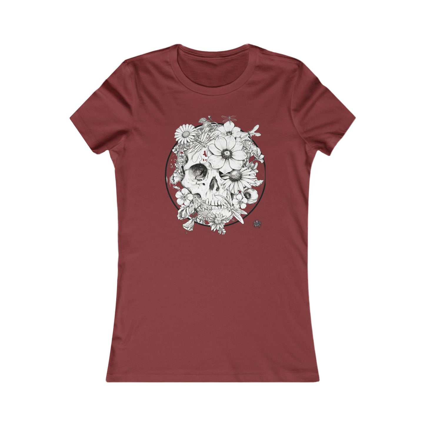 Floral Skull - Ladies Tee (S-2XL)