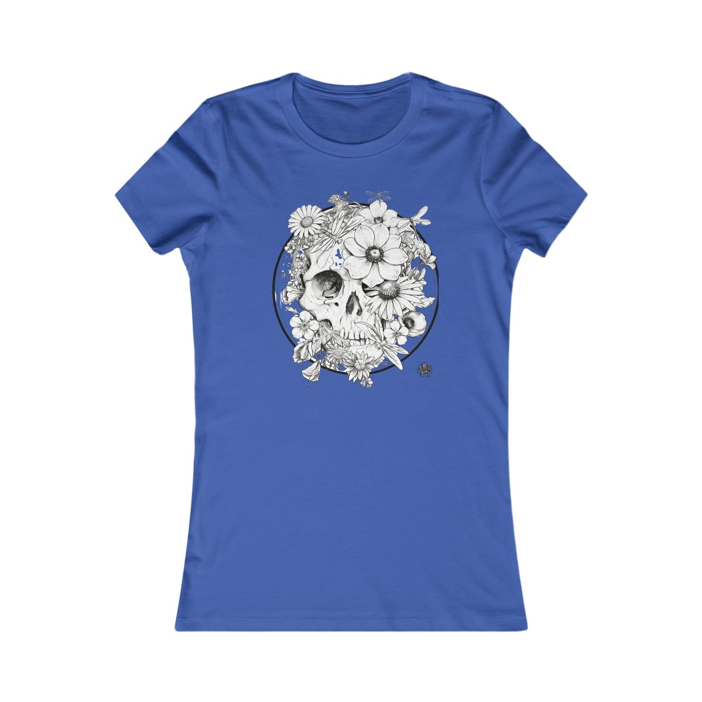 Floral Skull - Ladies Tee (S-2XL)