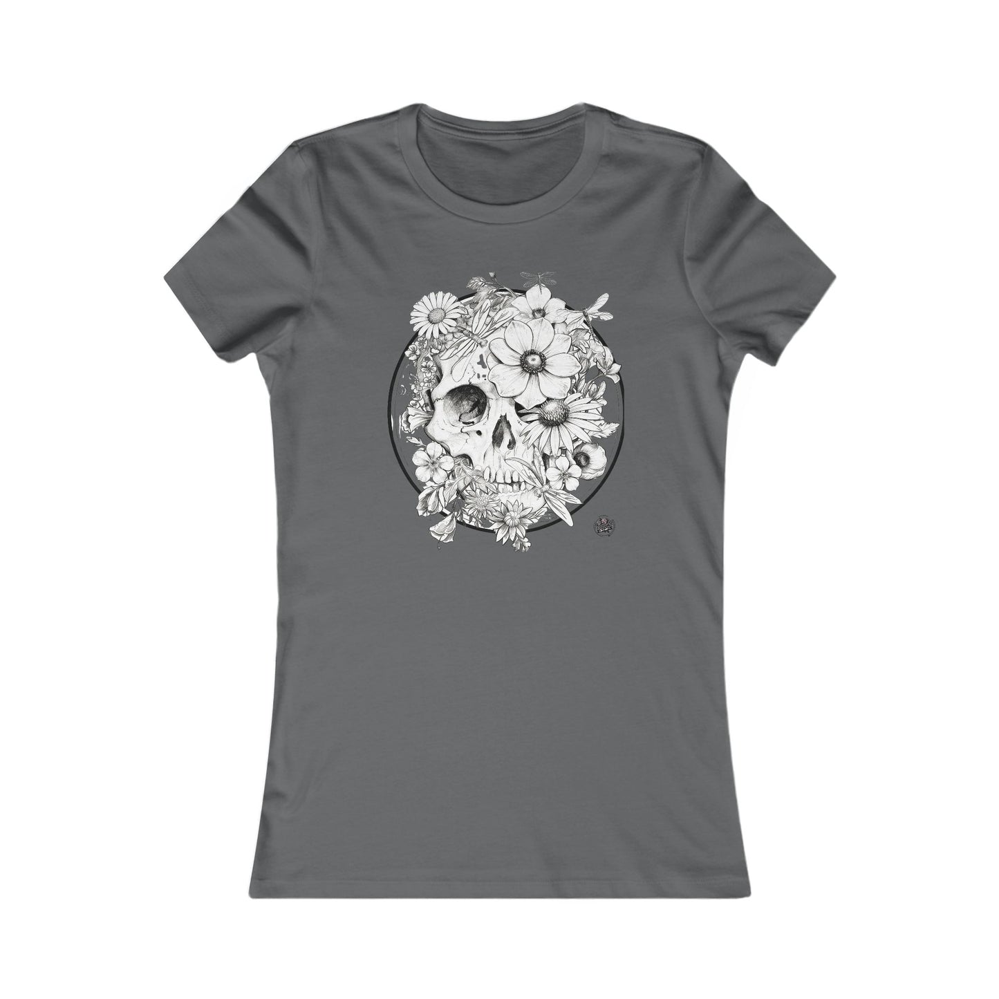 Floral Skull - Ladies Tee (S-2XL)