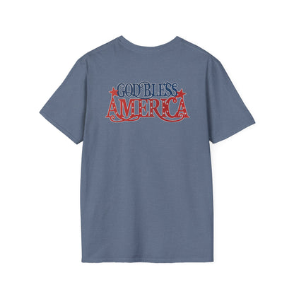 Floral USA 250th T-Shirt — Happy Birthday America