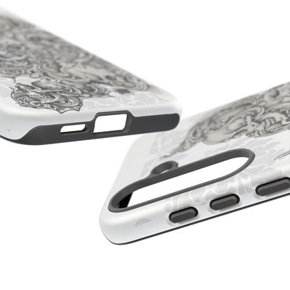Cascading Skulls - Tough Phone Cases Available in most Galaxy series.