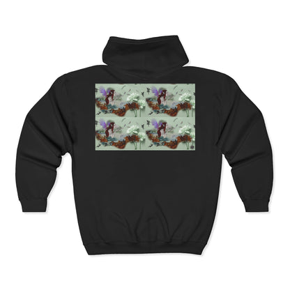 Fairy Dreams Artwork - Full-Zip Hoodie — Classic Comfy Unisex Sweatshirt