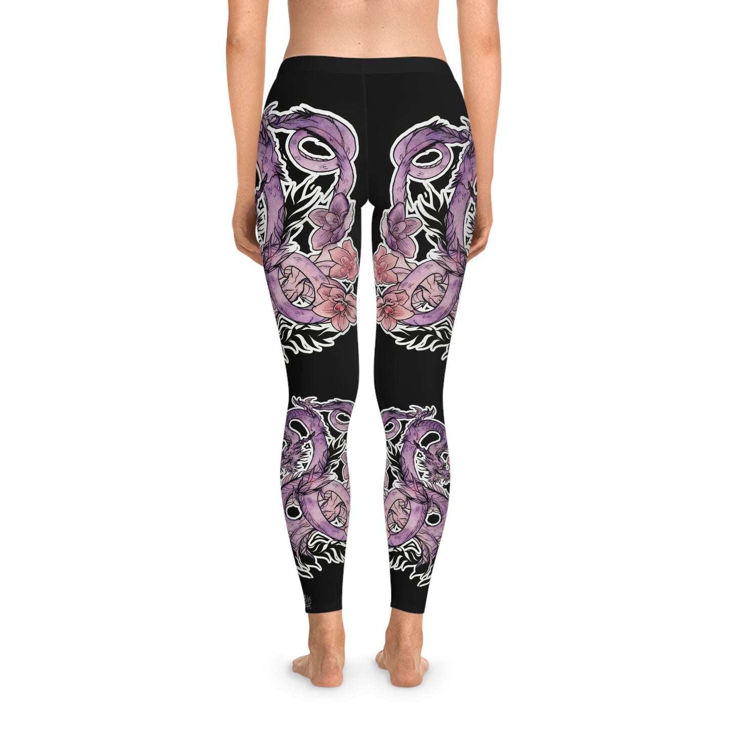 Dragon Orchids - Stretchy Leggings