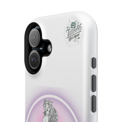 Pretty Bunny Vintage Artwork - iPhone Case