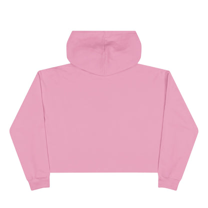 Am I Extra or Are You Basic? - Mauve Graphic Cropped Hoodie